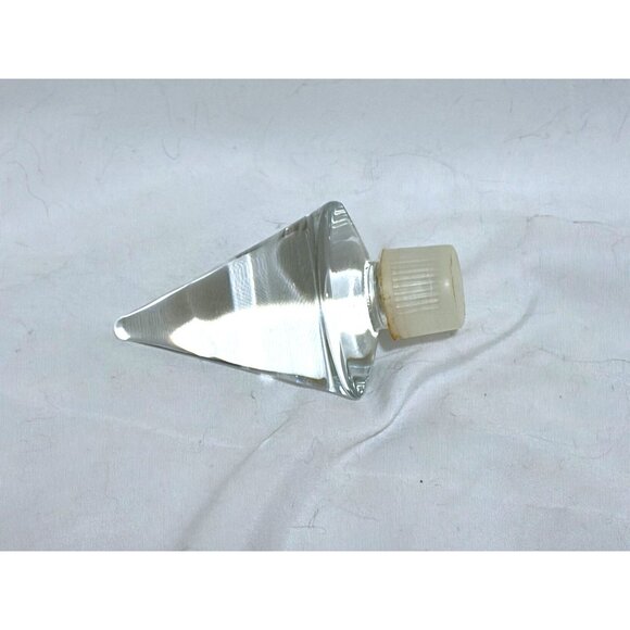 VTG Shalimar Guerlain 17 oz 500ml Montre Watch Bottle Ground Glass France EMPTY - Picture 6 of 11